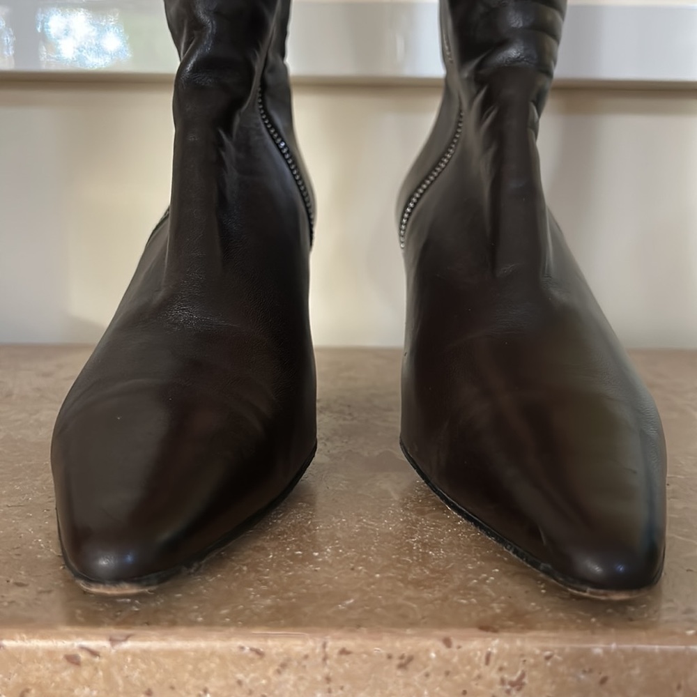 🔥HP🔥EUC Walter Steiger Handmade Italian Leather boots, Size 38 (71/2 to 8 US) - Picture 9 of 17